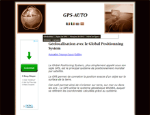 Tablet Screenshot of gps-auto.org
